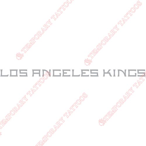 Los Angeles Kings Customize Temporary Tattoos Stickers NO.170